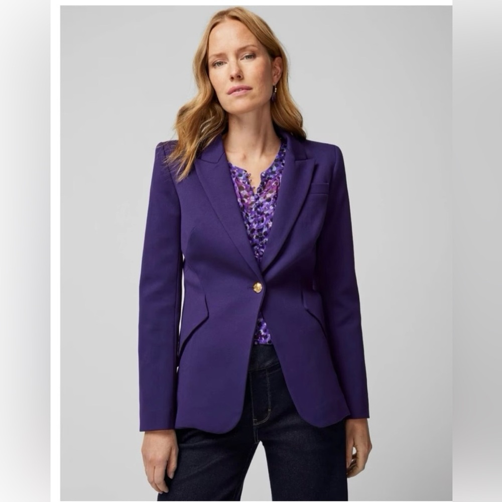 White House Black Market Luxe Editor Blazer
